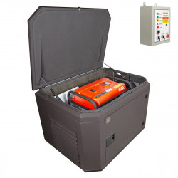 Генератор A-iPower A7000EAX в тихом зимнем кожухе 1200 RAL 8019 + блок автозапуска A-iPower 230 В 50