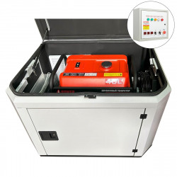 Генератор A-iPower A7000EAX в тихом зимнем кожухе 1200 RAL 7035 + блок автозапуска A-iPower 230В/400