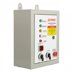 Генератор A-iPower A7000EAX в супертихом зимнем кожухе 1400SS RAL 7024 + блок автозапуска A-iPower 2