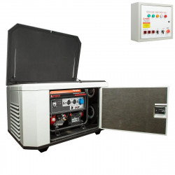 Генератор A-iPower A7000EAX в супертихом зимнем кожухе 1400SS RAL 7035 + блок автозапуска A-iPower 2