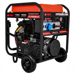 Генератор A-iPower A11000EAX в тихом зимнем кожухе 1600 RAL 8019 + блок автозапуска A-iPower 230В/40