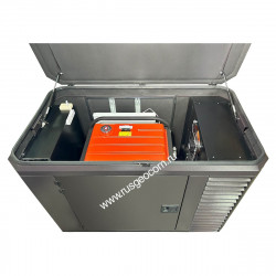 Бензиновый генератор A-iPower A13000EAX в супертихом зимнем кожухе 1700SS RAL 8019 + блок автозапуск