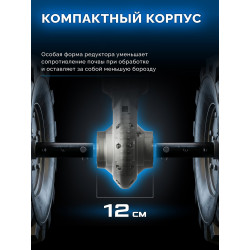 МБ5-500 Мотоблок бензиновый ЗУБР АР-5 редуктор, 6 скоростей, увеличенные колеса, Профессионал