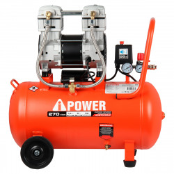 Компрессор поршневой безмасляный A-iPower AC270/50LF
