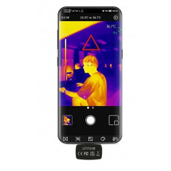 UTi721M UNI-T Тепловизор портативный для смартфона -20/+550c (ИК-разрешение 256х192 пикселей,ПО Android)