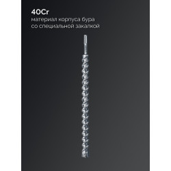29350-880-45_z03 ЗУБР ПРОФИ-4Х 45x880/1000 мм, SDS-max бур, ПРОФЕССИОНАЛ (29350-880-45)