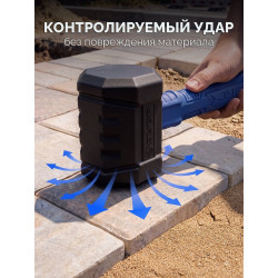 20536-680 ЗУБР ТЕРМИНАТОР 680 г, черная киянка (20536-680)