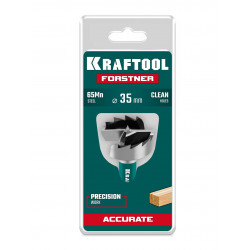 29950-35 KRAFTOOL FORSTNER d 35 мм, сверло Форстнера (29950-35)