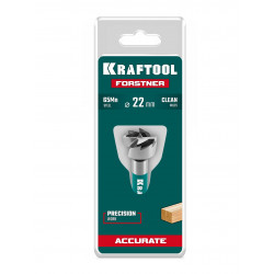 29950-22 KRAFTOOL FORSTNER d 22 мм, сверло Форстнера (29950-22)
