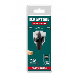 29951-25 KRAFTOOL SELF FEED d 25 мм, сверло по дереву самоврезающееся (29951-25)