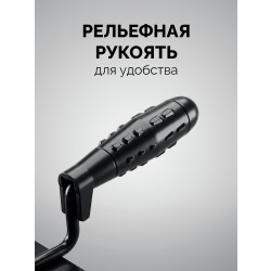 08250-4_z01 STAYER 175 x 104 мм, пластмассовая ручка, кельма каменщика