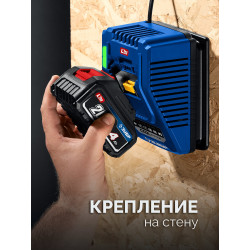 GB-800-42 ЗУБР 20 В, 800 Н·м, 2 АКБ LMS (4 А·ч), бесщеточный ударный гайковерт, кейс, ПРОФЕССИОНАЛ