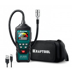 45800 KRAFTOOL GD-300R аккумуляторный цифровой газоанализатор