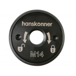 HNUT-Q2 Гайка быстрозажимная М14 для 115/230 УШМ Hanskonner