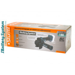 Аккумуляторная УШМ Sturm! CAG1812BL 1BatterySystem