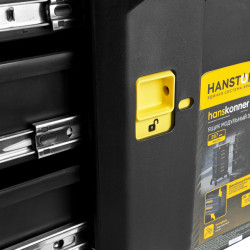 Ящик модульный 3 выдвижных секции, система хранения HANSTORAGE PLUS, 525x373x367мм HSP3DR