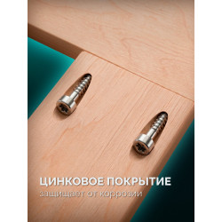 30067-PH Набор саморезов для глухих отверстий KRAFTOOL Woodsniper-PHS, 850 шт, в систейнере