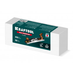 18528 Металлический рубанок KRAFTOOL А62 Premium LowAngle, 355 x 62 мм