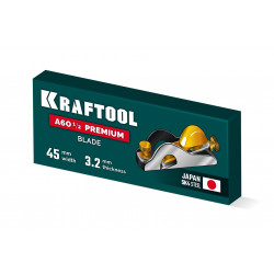 18529-S Лезвие для рубанка арт.18529 KRAFTOOL A60 1/2 Premium Rabbet 45 мм
