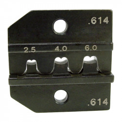 212218 Матрицы 2,5+4+6 мм2 для контактов ''Hirschmann'', для пресс-клещей 212200 (Haupa)