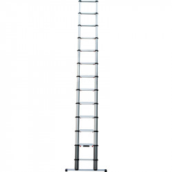 392802 Алюминиевая телескопическая приставная лестница 3,8 м (Haupa)